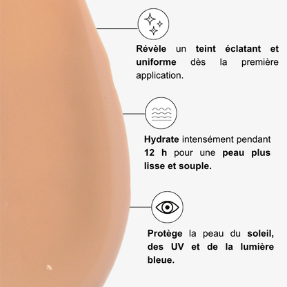 IRYNA™ Teint Parfait : Crème Hydratante Teintée SPF 46