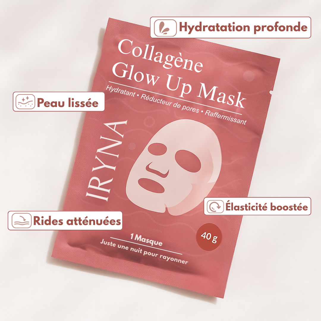 IRYNA™ Collagène : Masque Ultra Rajeunissant