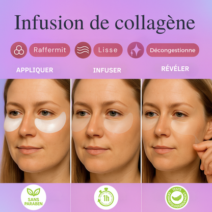 IRYNA™ Lift : Patchs Anti-Poches et Ridules Effet Immédiat