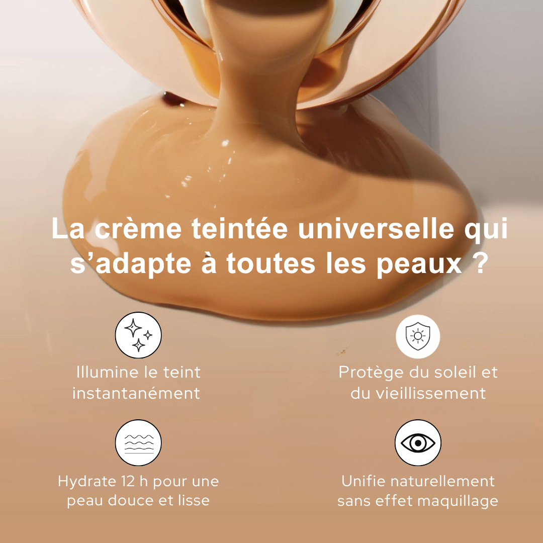 IRYNA™ Teint Parfait : Crème Hydratante Teintée SPF 46